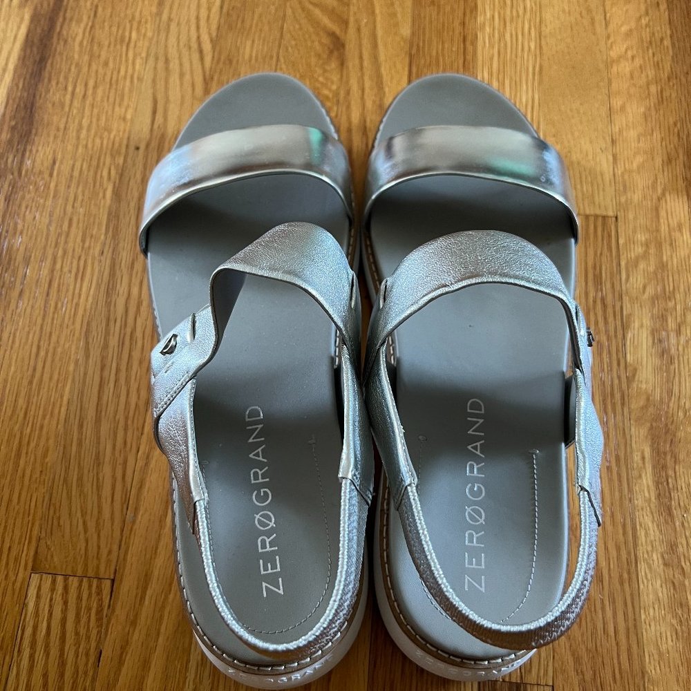 Silver Cole Haan Zero-grand Sandals